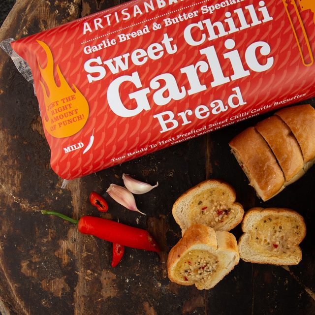 Sweet Chilli Garlic Bread