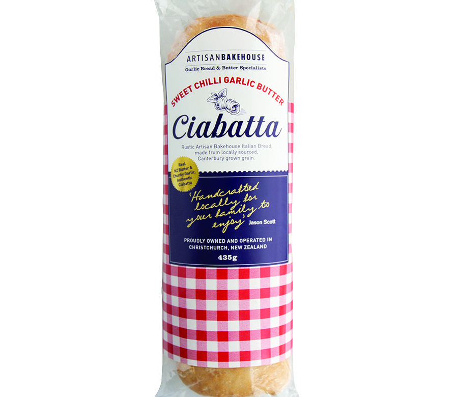 Sweet Chilli Garlic Butter Ciabatta